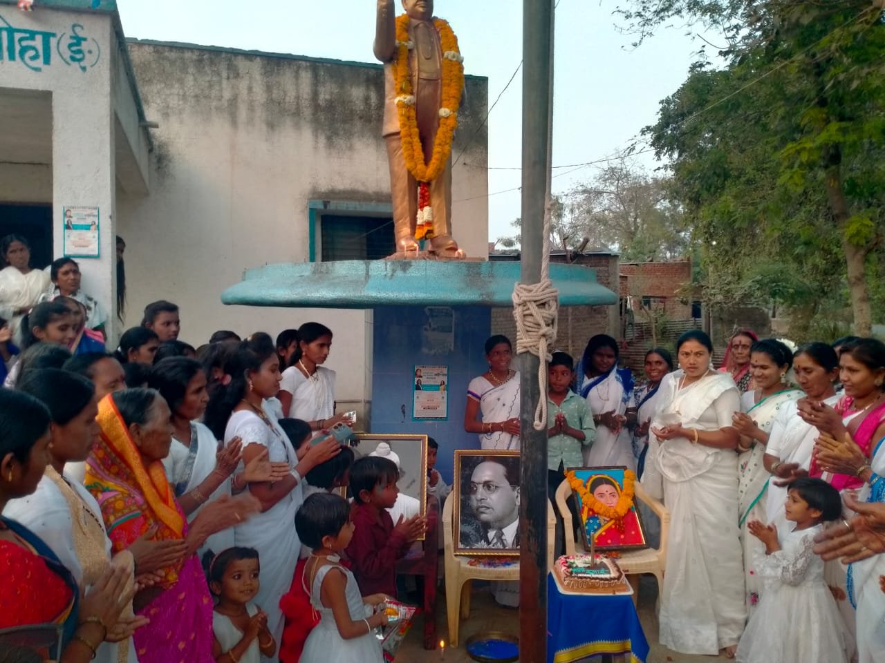 मौजे मोहा(ई) येथे त्यागमुर्ती माता रमाईच्या जयंतीला महीलाचा चांगलाच प्रतिसाद..!!