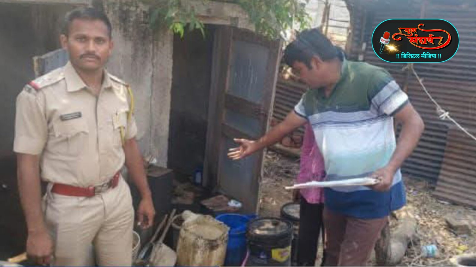 पुसद ग्रामीण पोलिसांचा अवैध दारू भट्ट्यांवर छाप्पा ;83 हजार 620 रुपयांचा मुद्देमाल जप्त..!