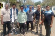 पुसद RCP पथकाची अवैद्य रेती ट्रॅक्टर वर कारवाई..!