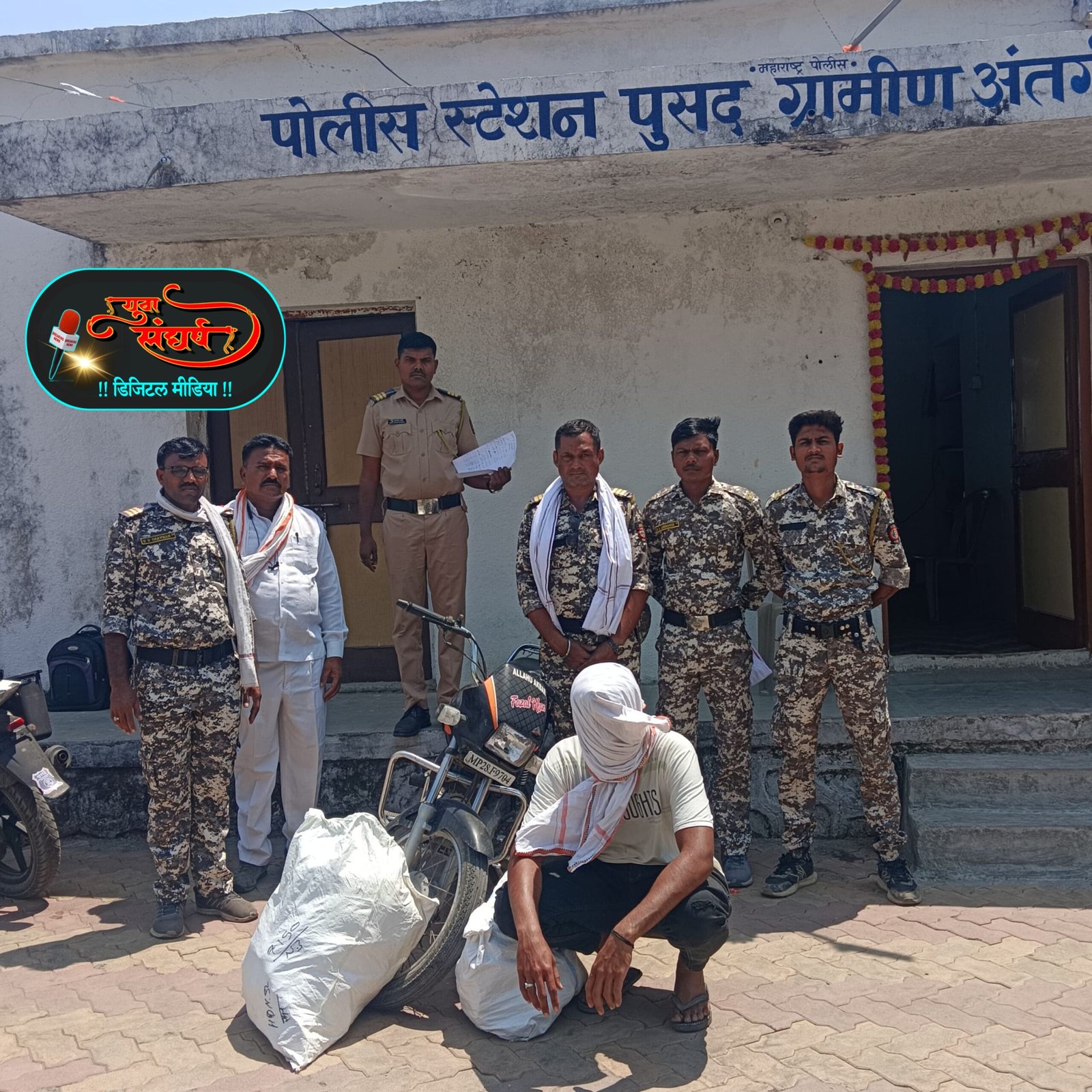 आरसीपी पाथकाची प्रतिबंधित गुटक्यावर मोठी कारवाई;47290 रुपयांचा मुद्देमाल जप्त..
