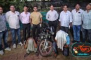 सायकल चोरीचा गुन्हा उघड करुन एक मोटार सायकल केली जप्त; स्थानिक गुन्हे शाखा यवतमाळ यांची कारवाई.