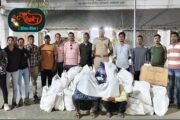 प्रतिबंधित सुगंधी गुटखा साठा उघडकीस. दोन आरोपी अटकेत: वसंत नगर येथील उर्दू शाळा क्र. 3 जवळील घटना आरसीपी पथक क्रमांक 1 ची कारवाई.