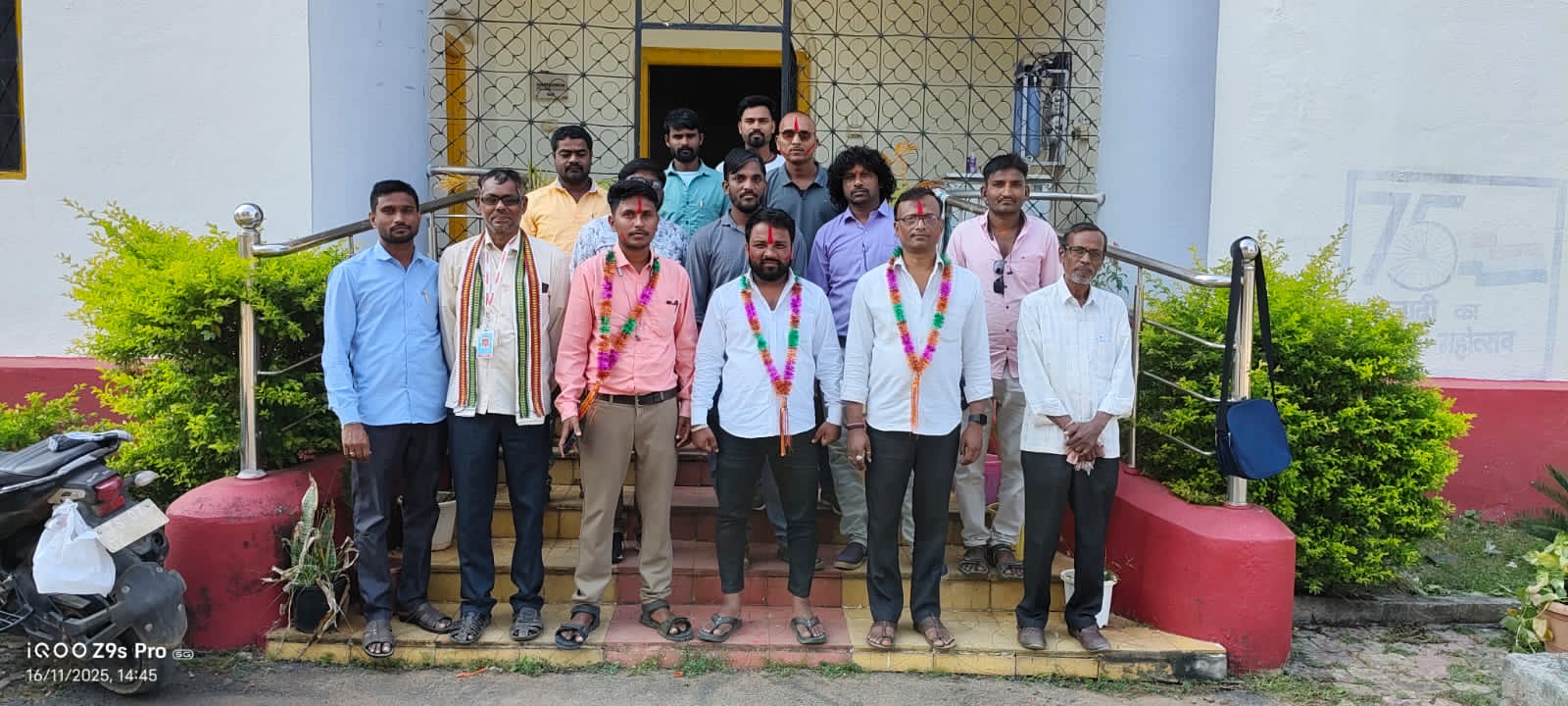 सिरोंचा तालुका पत्रकार संघटनेची नवीन कार्यकारिणी जाहीर...! अध्यक्ष - सागर मूलकला, उपाध्यक्ष - मुरली मारगोनी,सचिव - अशोक कूम्मरी यांची निवड...!